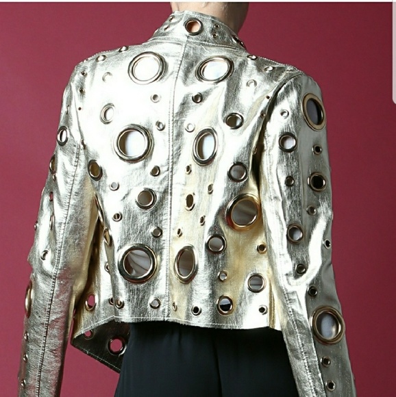 GOLD EYELET JACKET - Picture 2 of 3